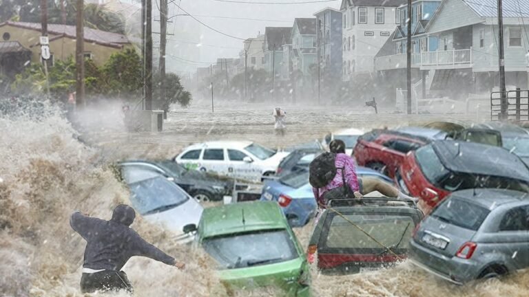 Right Now: New Zealand went under water! Flash Flooding hits Auckland, NZ